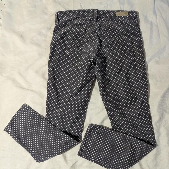 AG Jeans Size 27 Grey and White Polkadot Jeans - Picture 5 of 7